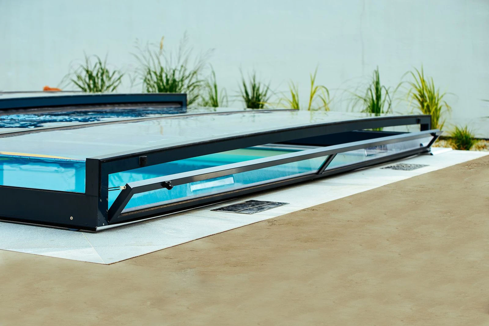 Copertura automatica per piscina