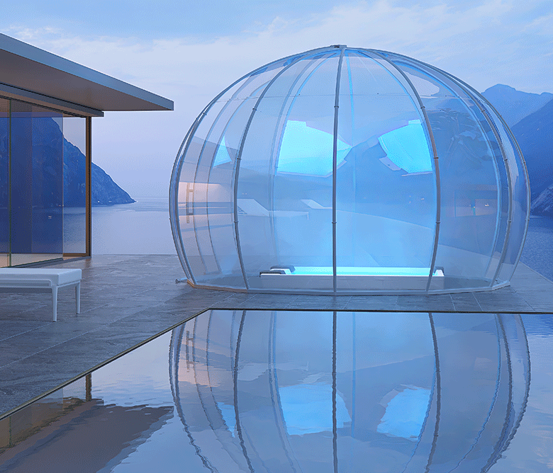 Igloo Solaris Bolla in Policarbonato anti-UV Igloo Solaris Bolla in Policarbonato anti-UV